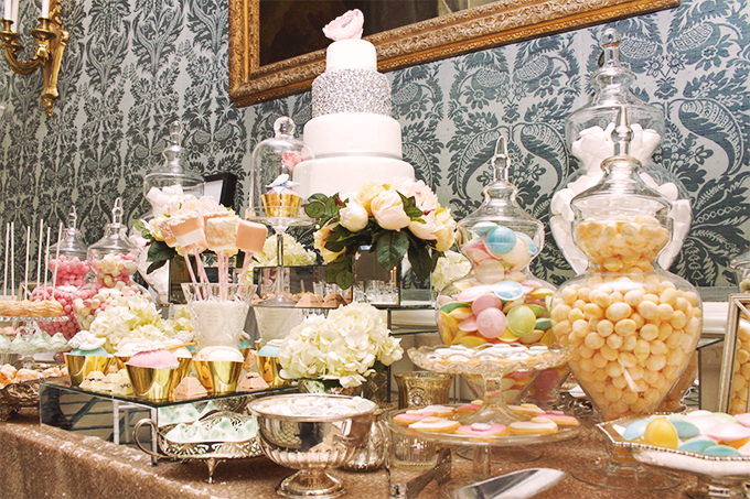 "We’re gaining a reputation for lavish and luxury sweet displays ", says owner, Janet.