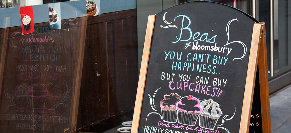 Bea’s of Bloomsbury on Coffee, Cake and Creativity