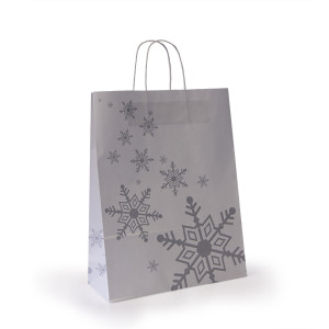 Snowflake Paper Carrier Bag