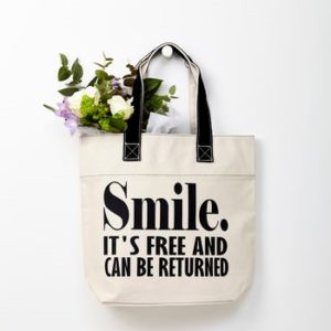 Smile Tote Bag