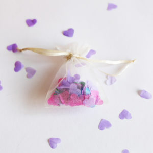 Wedding Confetti in Organza Bag 1