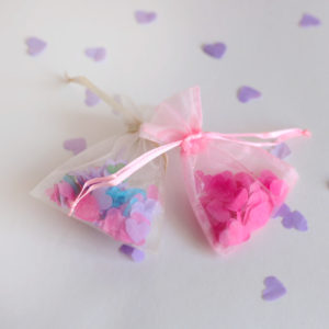 Wedding Confetti in Organza Bag 2