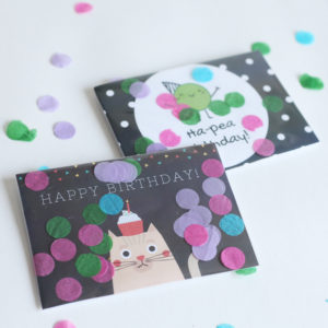 Birthday Card Confetti 1