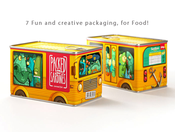 7 Fun and creative packaging, for Food!