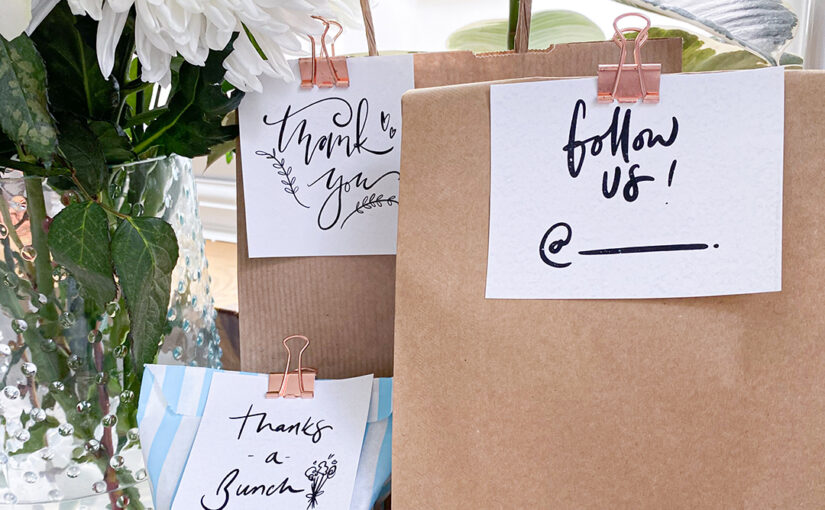 Adding a personal touch to your Packaging