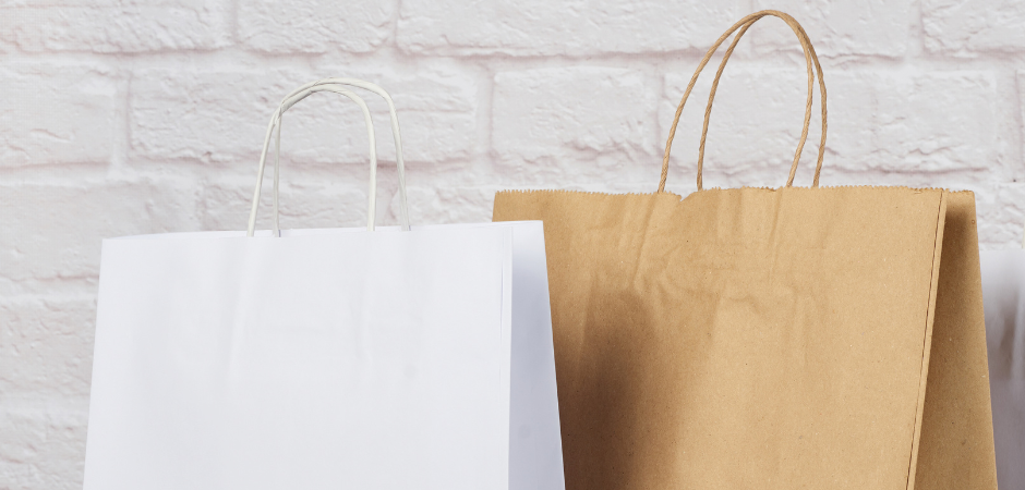 The Rise of Rustic Charm: Brown Vs. White Twisted Handle Carrier Bags (2020-2023)