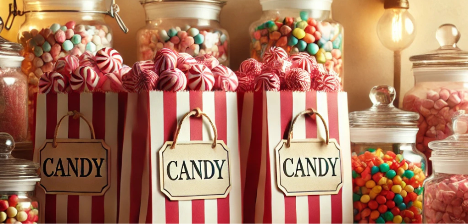 The Retro Charm of Candy Stripe Paper Bags