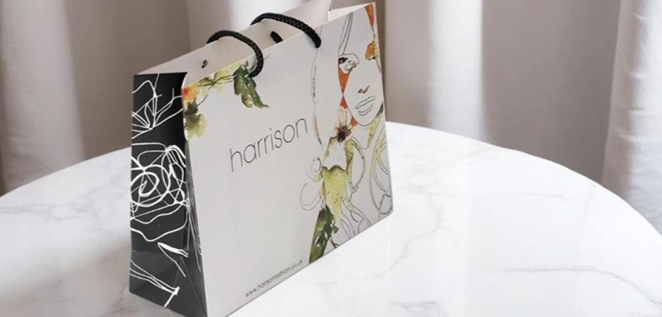 printed boutique bags