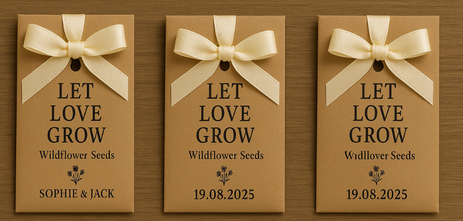 DIY Paper Bag Favours for Weddings