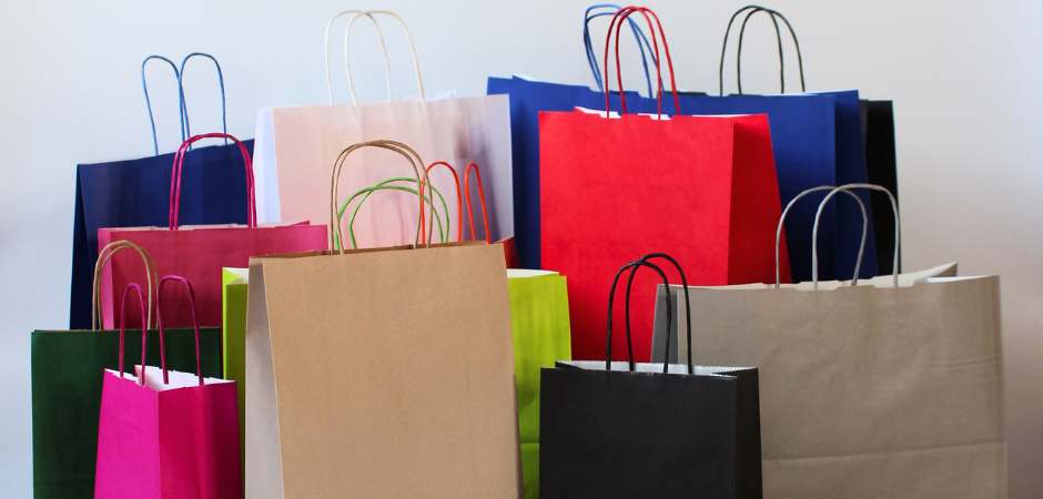 5 Ways to Brighten Up: Coloured Paper Bags That Pop